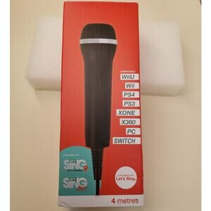 Let's Sing Style Universal Wired Microphone with 4-Meter USB Cable